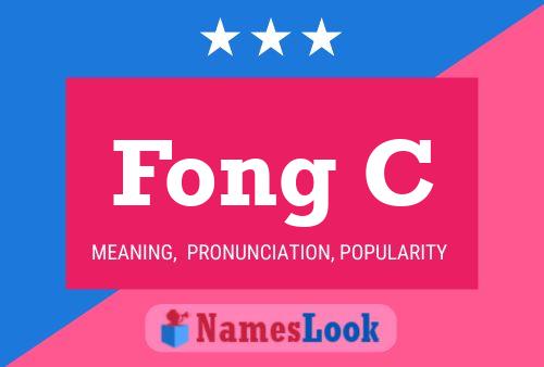 Fong C Name Poster