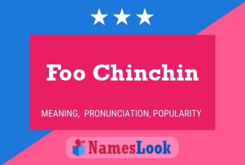 Foo Chinchin Name Poster