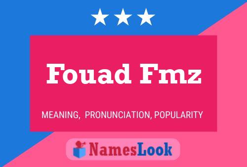 Fouad Fmz Name Poster