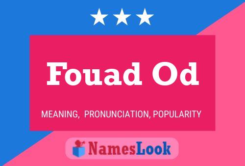 Fouad Od Name Poster