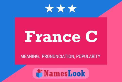 France C Name Poster