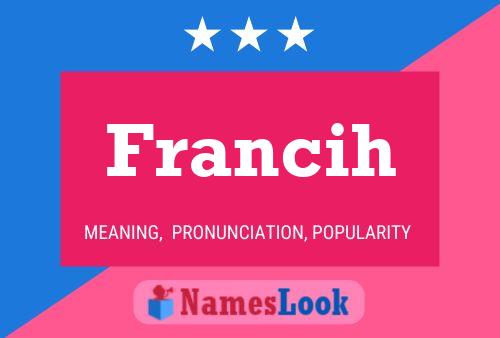 Francih Name Poster