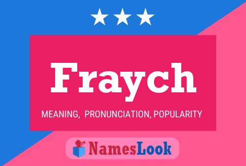 Fraych Name Poster