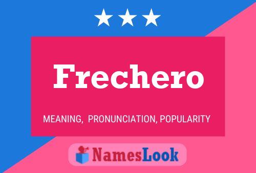 Frechero Name Poster