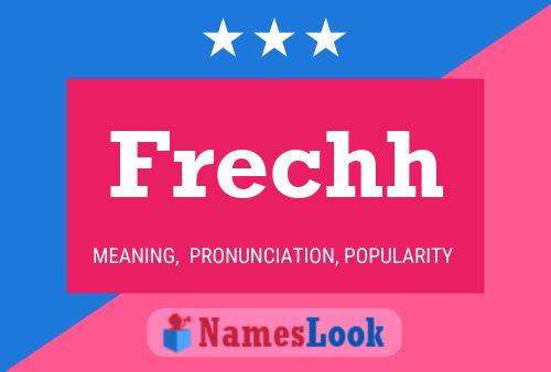 Frechh Name Poster