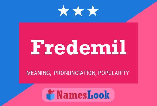 Fredemil Name Poster