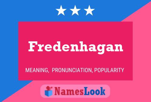 Fredenhagan Name Poster