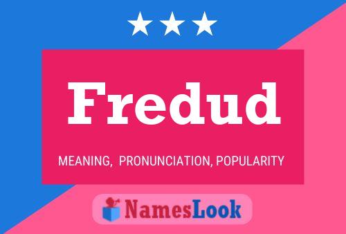 Fredud Name Poster