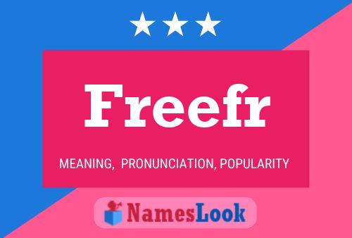 Freefr Name Poster