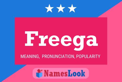 Freega Name Poster