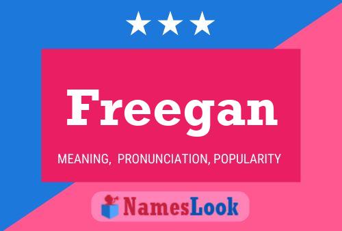 Freegan Name Poster