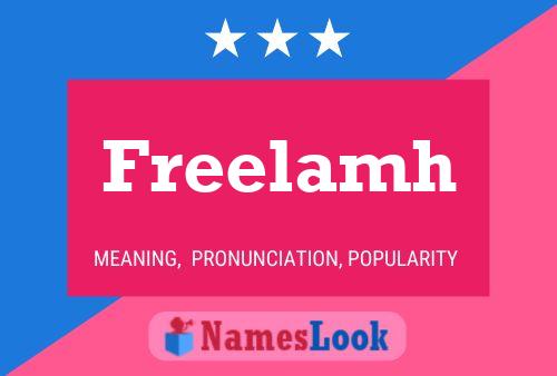 Freelamh Name Poster