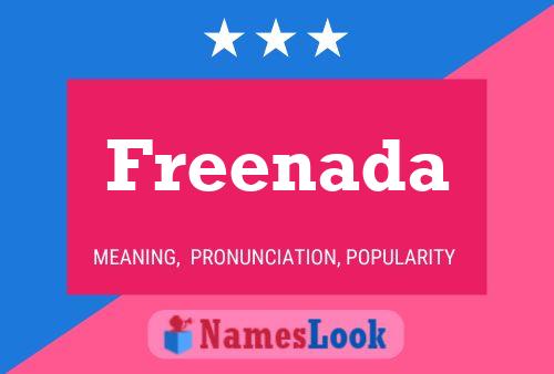 Freenada Name Poster