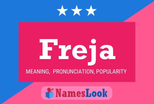 Freja Name Poster