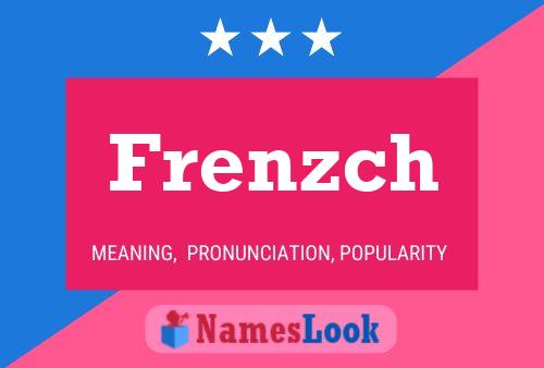 Frenzch Name Poster