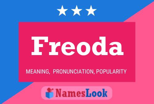 Freoda Name Poster