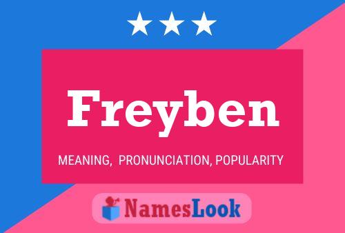 Freyben Name Poster