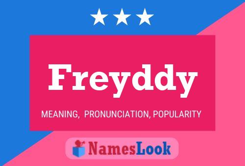 Freyddy Name Poster