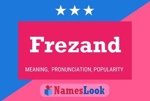 Frezand Name Poster