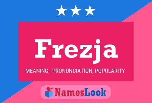 Frezja Name Poster