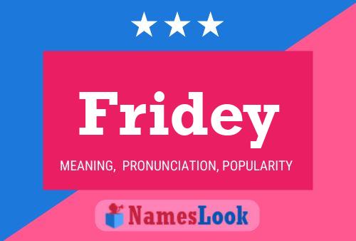 Fridey Name Poster