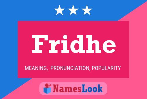 Fridhe Name Poster