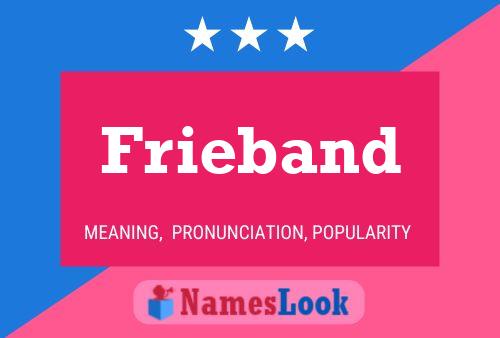 Frieband Name Poster