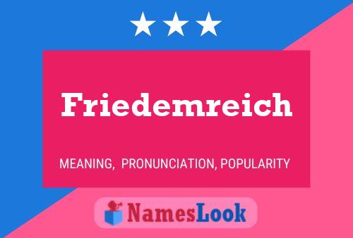 Friedemreich Name Poster