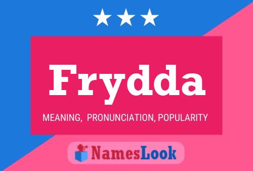 Frydda Name Poster