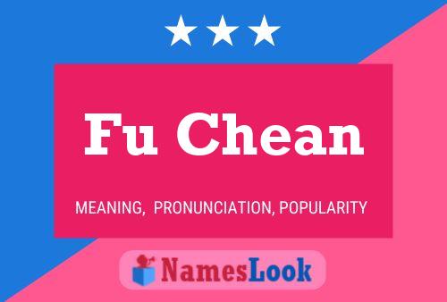 Fu Chean Name Poster