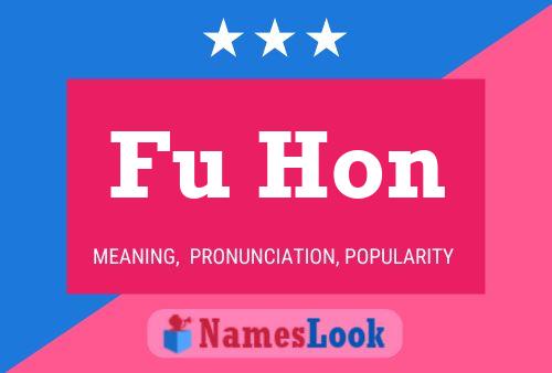 Fu Hon Name Poster