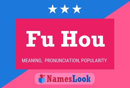 Fu Hou Name Poster