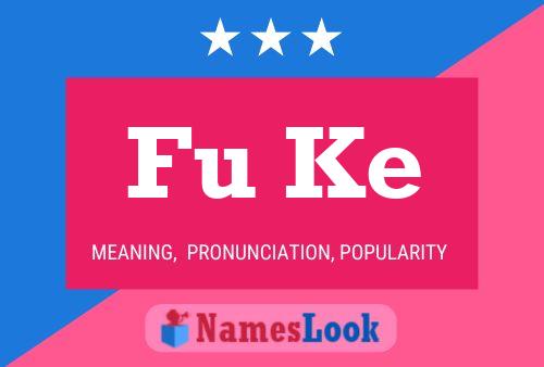 Fu Ke Name Poster