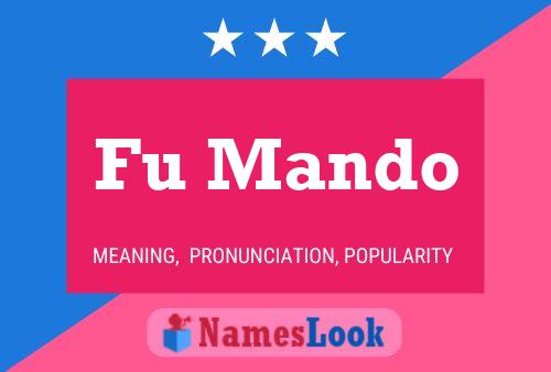 Fu Mando Name Poster