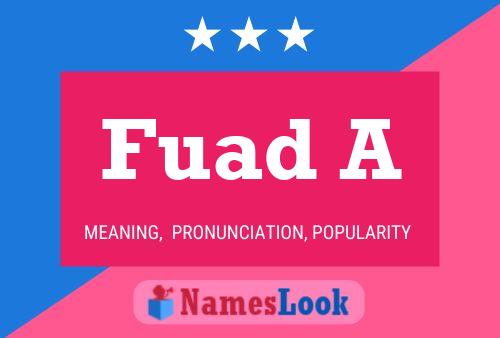 Fuad A Name Poster