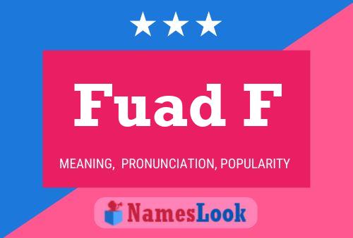 Fuad F Name Poster