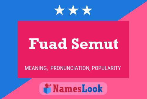 Fuad Semut Name Poster