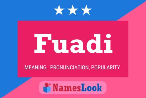 Fuadi Name Poster