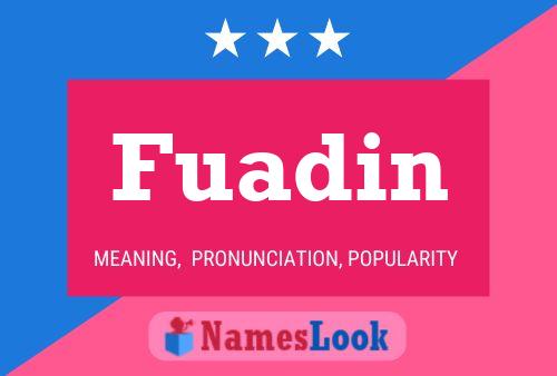 Fuadin Name Poster