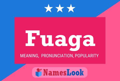 Fuaga Name Poster