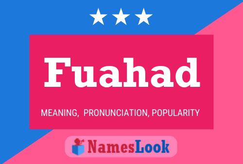 Fuahad Name Poster