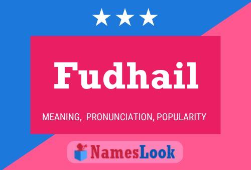 Fudhail Name Poster