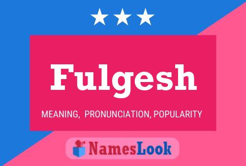 Fulgesh Name Poster