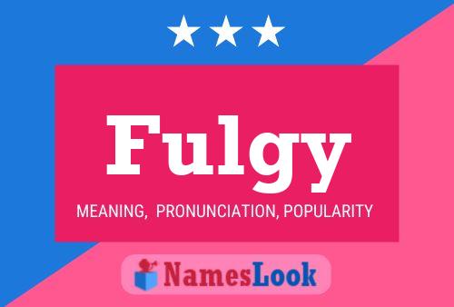 Fulgy Name Poster