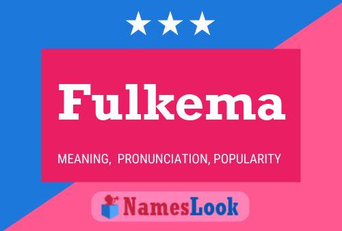 Fulkema Name Poster