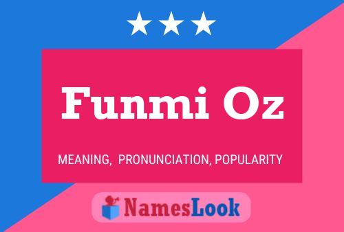 Funmi Oz Name Poster