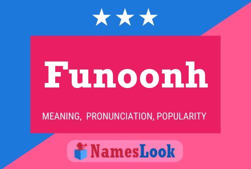 Funoonh Name Poster