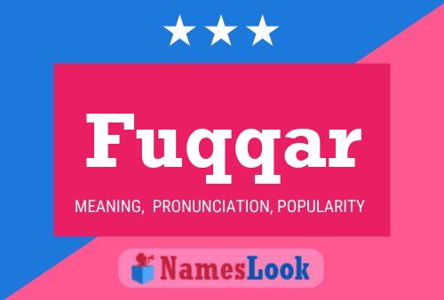 Fuqqar Name Poster