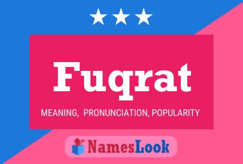 Fuqrat Name Poster