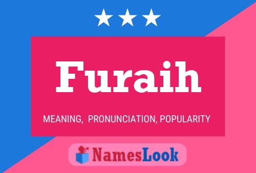 Furaih Name Poster